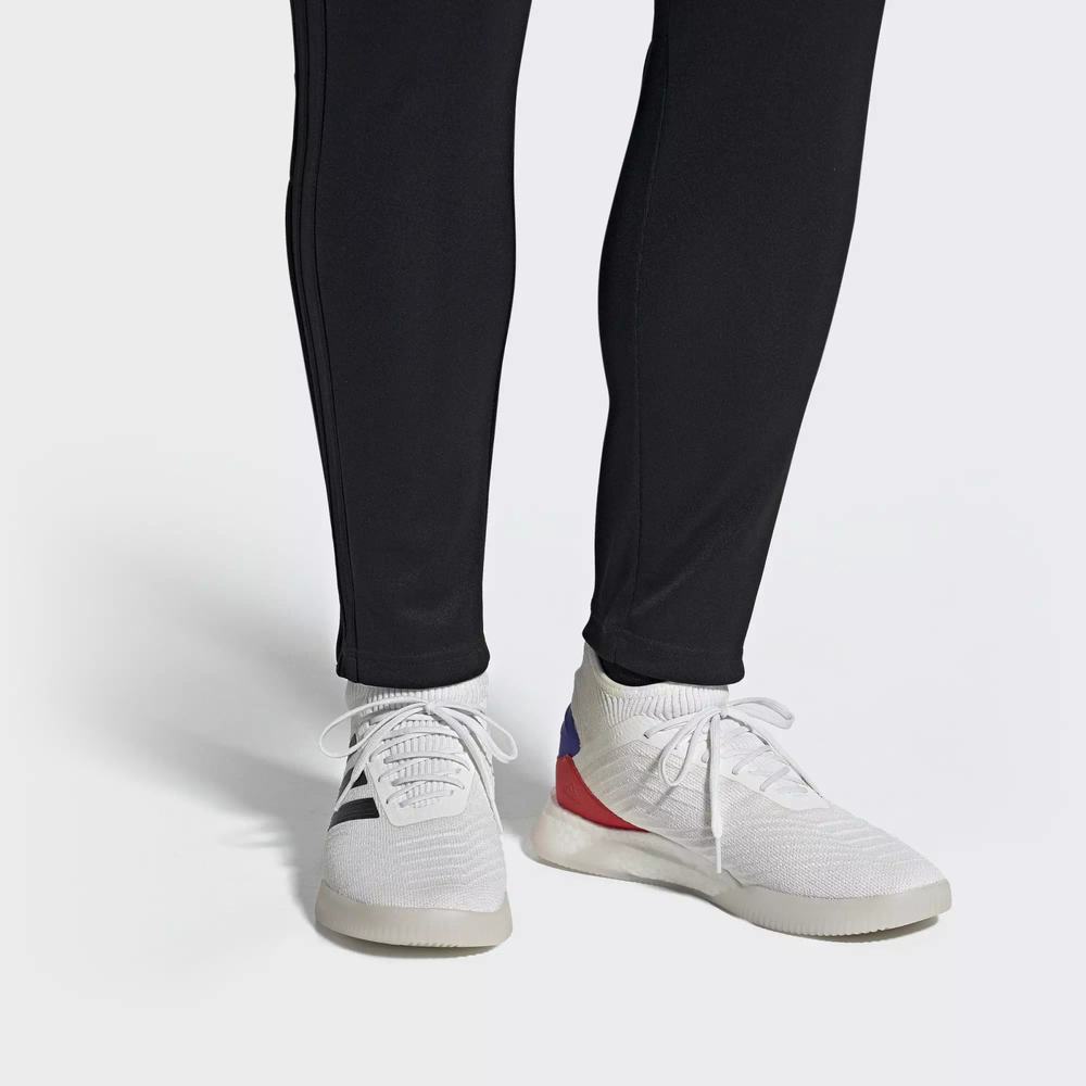 Adidas Predator 19.1 Tenis De Futbol Blancos Para Mujer (MX-58109)